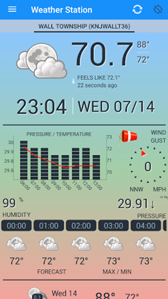 Weather Station Screenshot 1 - AppWisp.com Weather Station Screenshot 1 - AppWisp.com