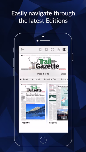 Estes Park Trail Gazette Screenshot 2 - AppWisp.com Estes Park Trail Gazette Screenshot 2 - AppWisp.com