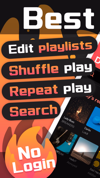 Music Widget - Music player Screenshot 1 - AppWisp.com Music Widget - Music player Screenshot 1 - AppWisp.com