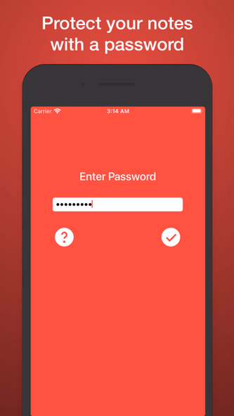 Secure Notepad Screenshot 1 - AppWisp.com