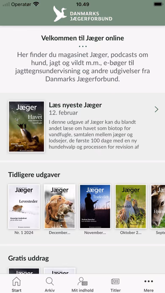 Magasinet Jæger Screenshot 1 - AppWisp.com Magasinet Jæger Screenshot 1 - AppWisp.com