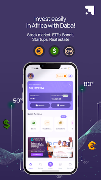 daba finance Screenshot 1 - AppWisp.com daba finance Screenshot 1 - AppWisp.com