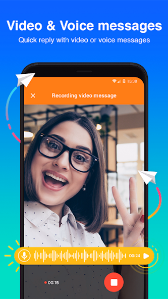 Mint Messenger - Chat & Video Screenshot 2 - AppWisp.com Mint Messenger - Chat & Video Screenshot 2 - AppWisp.com