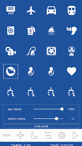 White Noise Baby Sleep Sounds Screenshot 3 - AppWisp.com White Noise Baby Sleep Sounds Screenshot 3 - AppWisp.com