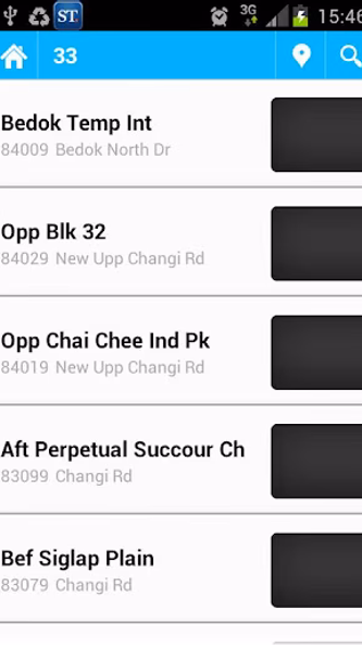 SG Buses Screenshot 3 - AppWisp.com SG Buses Screenshot 3 - AppWisp.com