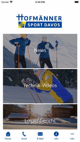 Hofmänner Sport Screenshot 1 - AppWisp.com Hofmänner Sport Screenshot 1 - AppWisp.com