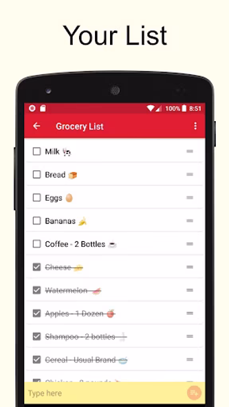 Shopping List - Simple & Easy Screenshot 3 - AppWisp.com Shopping List - Simple & Easy Screenshot 3 - AppWisp.com
