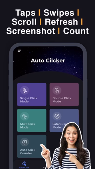 Auto Clicker - Auto Tapper App Screenshot 1 - AppWisp.com Auto Clicker - Auto Tapper App Screenshot 1 - AppWisp.com