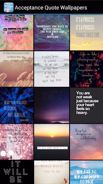 Acceptance Quote Wallpapers Screenshot 1 - AppWisp.com Acceptance Quote Wallpapers Screenshot 1 - AppWisp.com