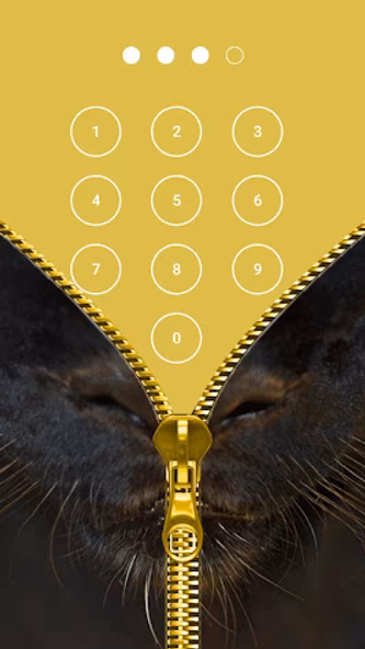 Wild Kitty Zipper Lock Screen Screenshot 3 - AppWisp.com Wild Kitty Zipper Lock Screen Screenshot 3 - AppWisp.com