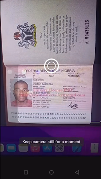 ID Card, Passport, Driver Lice Screenshot 1 - AppWisp.com ID Card, Passport, Driver Lice Screenshot 1 - AppWisp.com