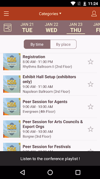 Folk Alliance International Screenshot 3 - AppWisp.com Folk Alliance International Screenshot 3 - AppWisp.com