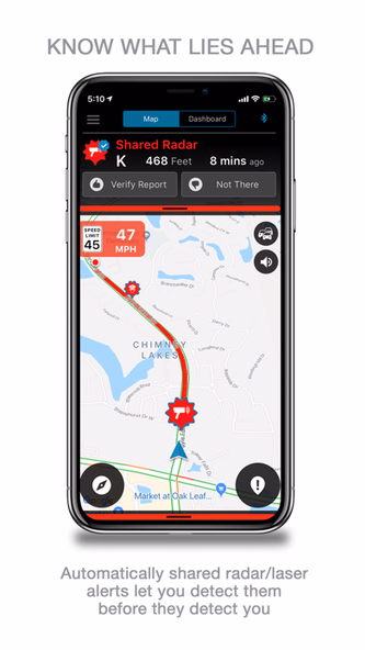 Escort Live Radar Screenshot 2 - AppWisp.com Escort Live Radar Screenshot 2 - AppWisp.com