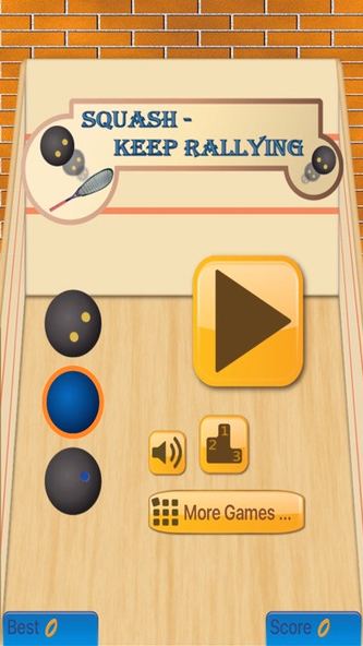 Squash - Keep Rallying Screenshot 1 - AppWisp.com Squash - Keep Rallying Screenshot 1 - AppWisp.com