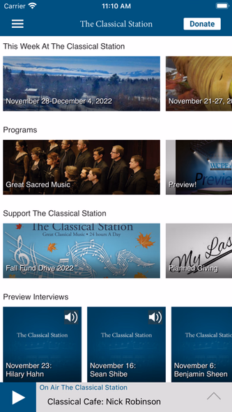 The Classical Station Screenshot 2 - AppWisp.com The Classical Station Screenshot 2 - AppWisp.com