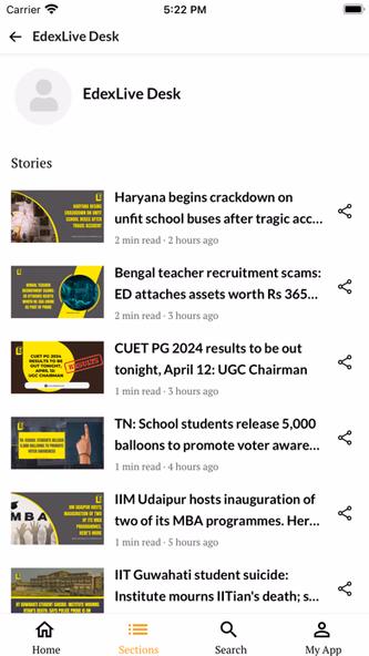 EdexLive - Campus & Education Screenshot 3 - AppWisp.com EdexLive - Campus & Education Screenshot 3 - AppWisp.com