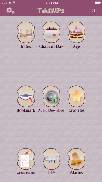 TehiliMP3 Screenshot 1 - AppWisp.com