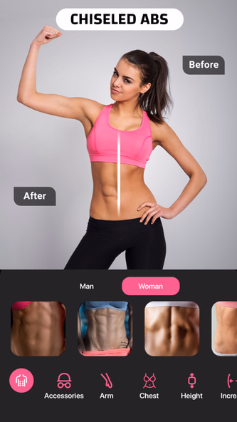 Body & Face Editor Visualizer Screenshot 3 - AppWisp.com Body & Face Editor Visualizer Screenshot 3 - AppWisp.com