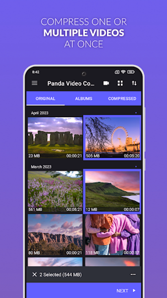 Panda Video Compress & Convert Screenshot 2 - AppWisp.com Panda Video Compress & Convert Screenshot 2 - AppWisp.com
