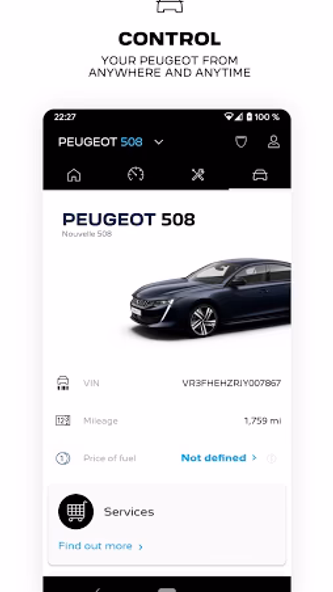 MYPEUGEOT APP Screenshot 4 - AppWisp.com MYPEUGEOT APP Screenshot 4 - AppWisp.com