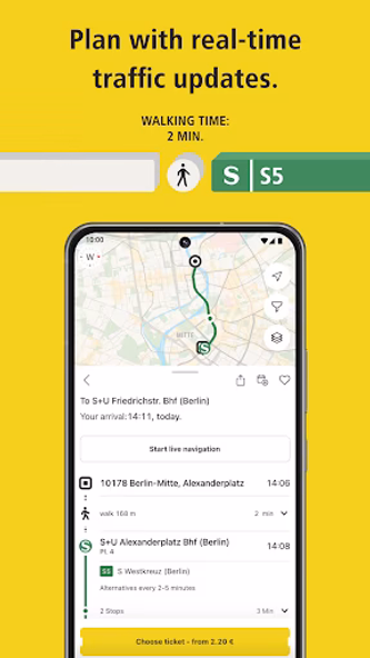BVG Fahrinfo: Route planner Screenshot 4 - AppWisp.com BVG Fahrinfo: Route planner Screenshot 4 - AppWisp.com