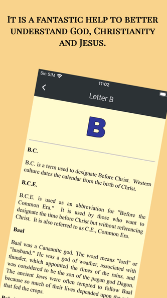 Theological Dictionary Bible Screenshot 2 - AppWisp.com Theological Dictionary Bible Screenshot 2 - AppWisp.com