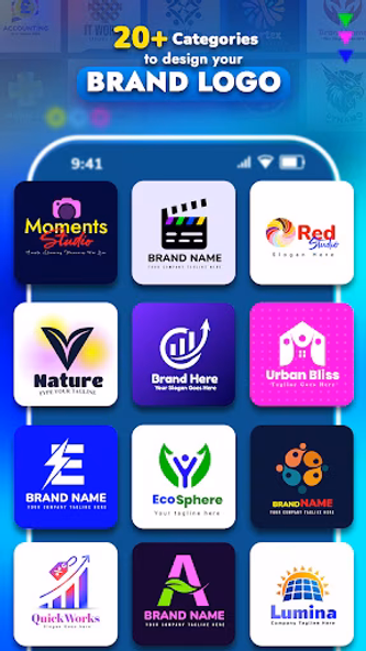 Logo Maker - Brand Logo Design Screenshot 3 - AppWisp.com Logo Maker - Brand Logo Design Screenshot 3 - AppWisp.com