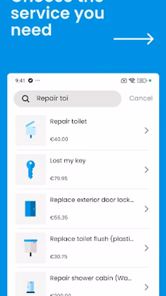 OSCAR: home services Screenshot 2 - AppWisp.com OSCAR: home services Screenshot 2 - AppWisp.com