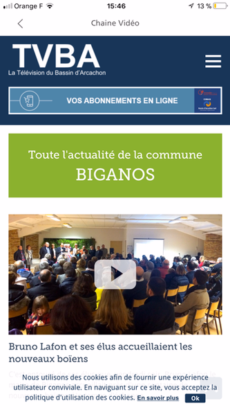 Biganos Infos Screenshot 4 - AppWisp.com Biganos Infos Screenshot 4 - AppWisp.com