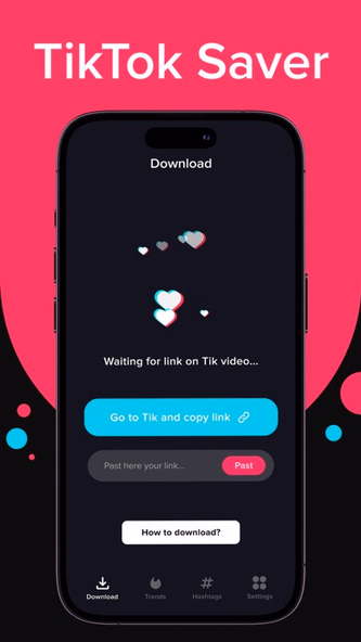 TicTok saver: watch & download Screenshot 1 - AppWisp.com TicTok saver: watch & download Screenshot 1 - AppWisp.com
