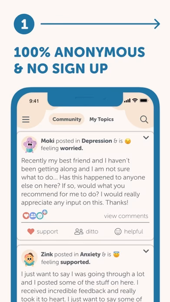 HeadHelp: Self Care & Vent Screenshot 2 - AppWisp.com HeadHelp: Self Care & Vent Screenshot 2 - AppWisp.com