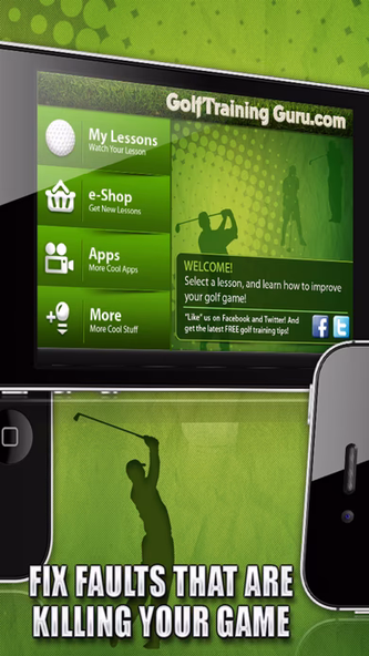 Golf Swing Coach Screenshot 2 - AppWisp.com Golf Swing Coach Screenshot 2 - AppWisp.com