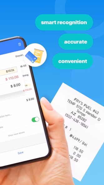 Receipt Lens - Expense Tracker Screenshot 2 - AppWisp.com Receipt Lens - Expense Tracker Screenshot 2 - AppWisp.com