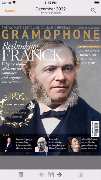 Gramophone Magazine Screenshot 1 - AppWisp.com Gramophone Magazine Screenshot 1 - AppWisp.com