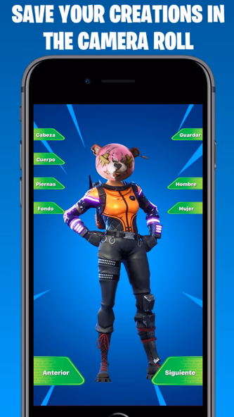 Skins Maker for Fortnite App Screenshot 4 - AppWisp.com Skins Maker for Fortnite App Screenshot 4 - AppWisp.com