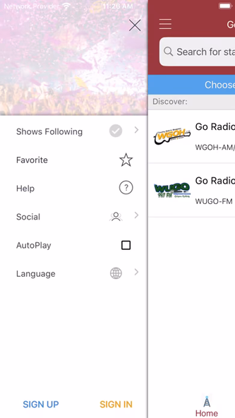 Go Radio Grayson Screenshot 4 - AppWisp.com Go Radio Grayson Screenshot 4 - AppWisp.com