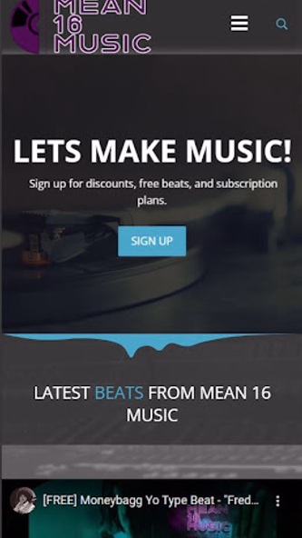 Mean 16 Music Screenshot 1 - AppWisp.com Mean 16 Music Screenshot 1 - AppWisp.com