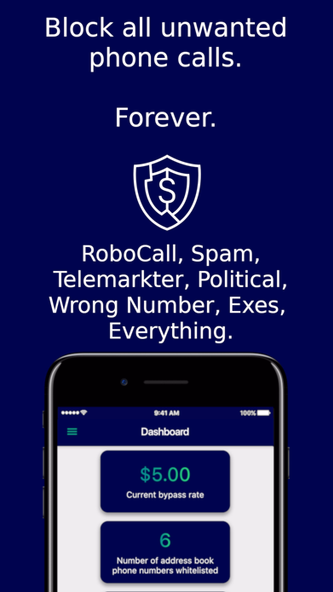 RoboStopper Call Blocker Screenshot 1 - AppWisp.com RoboStopper Call Blocker Screenshot 1 - AppWisp.com