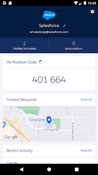 Salesforce Authenticator Screenshot 4 - AppWisp.com Salesforce Authenticator Screenshot 4 - AppWisp.com