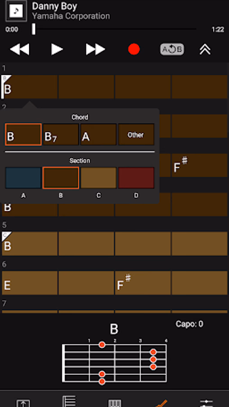 Chord Tracker Screenshot 4 - AppWisp.com Chord Tracker Screenshot 4 - AppWisp.com