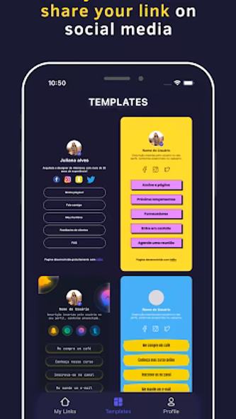 Link in bio creator Screenshot 1 - AppWisp.com Link in bio creator Screenshot 1 - AppWisp.com