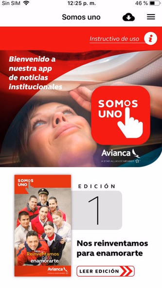 Somos Uno Avianca Screenshot 1 - AppWisp.com Somos Uno Avianca Screenshot 1 - AppWisp.com