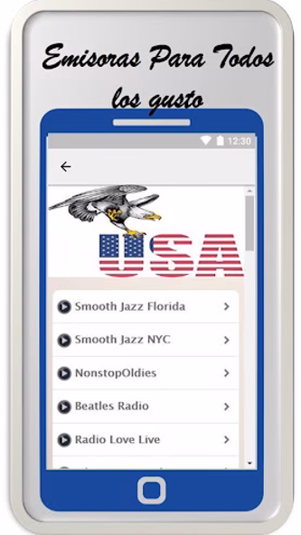 RadioUsa Screenshot 1 - AppWisp.com RadioUsa Screenshot 1 - AppWisp.com