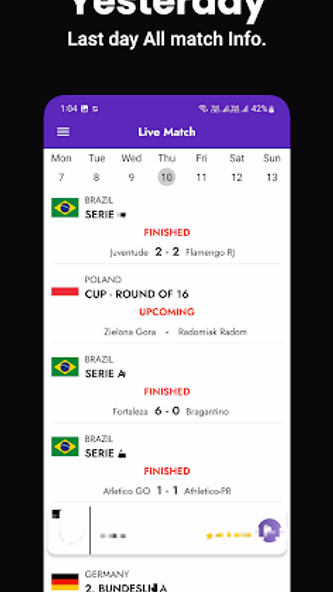 SoccerLyf TV Live Soccer Score Screenshot 1 - AppWisp.com SoccerLyf TV Live Soccer Score Screenshot 1 - AppWisp.com