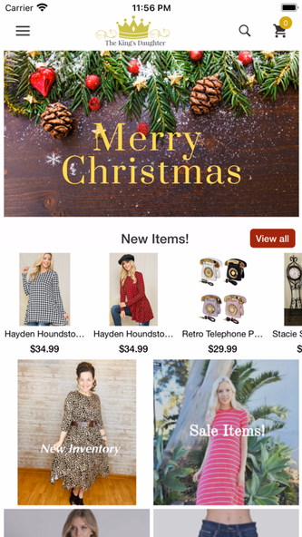 The King's Daughter Boutique Screenshot 1 - AppWisp.com The King's Daughter Boutique Screenshot 1 - AppWisp.com