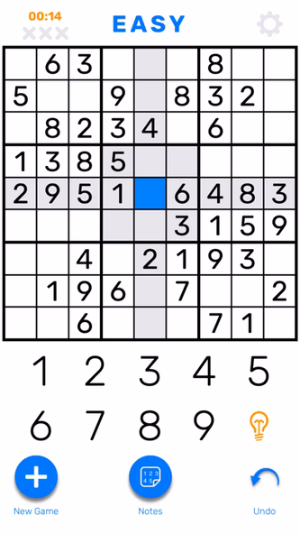 Sudoku (Classic Puzzle Game) Screenshot 1 - AppWisp.com Sudoku (Classic Puzzle Game) Screenshot 1 - AppWisp.com