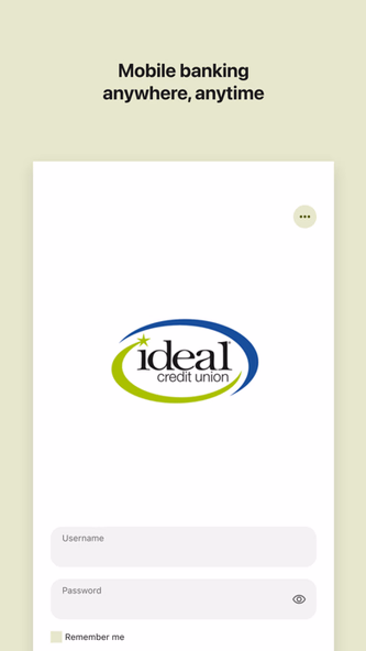 Ideal CU Mobile Screenshot 1 - AppWisp.com Ideal CU Mobile Screenshot 1 - AppWisp.com
