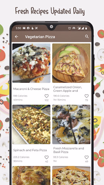 Burger and Pizza Recipes Screenshot 3 - AppWisp.com Burger and Pizza Recipes Screenshot 3 - AppWisp.com