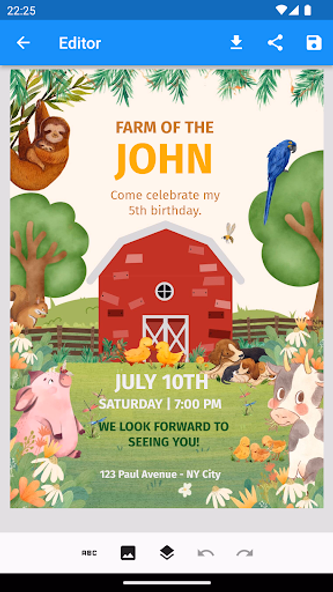 Birthday Invitation Screenshot 3 - AppWisp.com Birthday Invitation Screenshot 3 - AppWisp.com