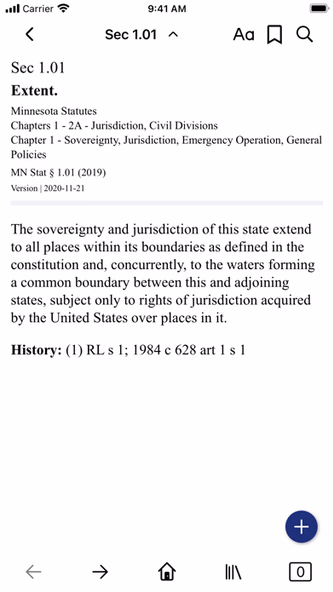 Minnesota Statutes PocketLaw Screenshot 2 - AppWisp.com Minnesota Statutes PocketLaw Screenshot 2 - AppWisp.com
